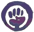 MENAFem raised-fist emblem